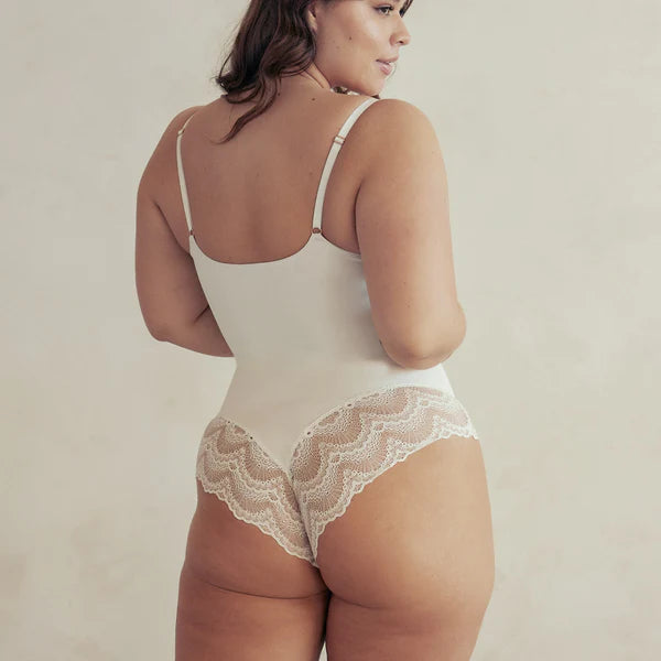 Lace Shapewear Bodysuit™ - Hourglass Shaping Enhances Your Figure