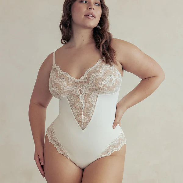 Lace Shapewear Bodysuit™ - Hourglass Shaping Enhances Your Figure