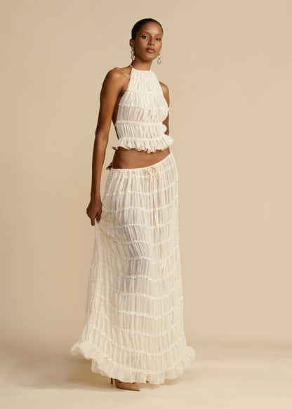 Backless Pleated Set™ - Perfect for Spring and Summer