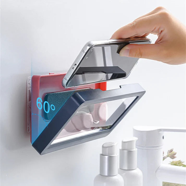 Wall-Mounted Phone Holder™ -  Waterproof and Reliable sealing Protection