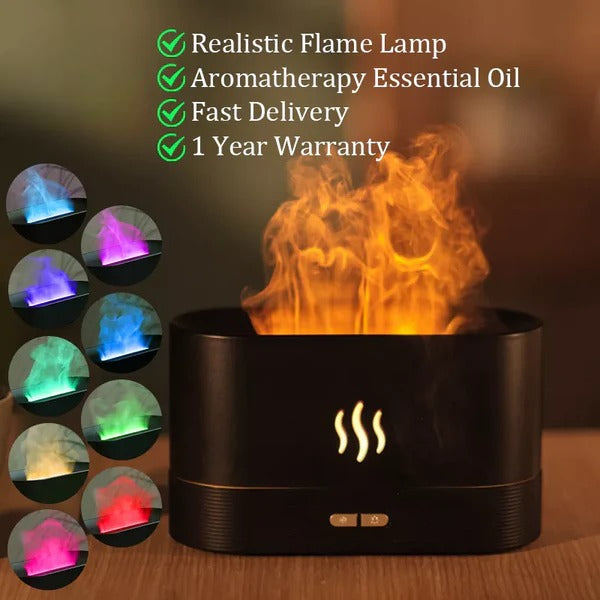 Flame aroma humidifier™ - Warm & Romantic Atmosphere