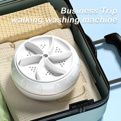 Portable Turbo Washer™ -  Ultrasonic, Deep Cleansing and More Convenient