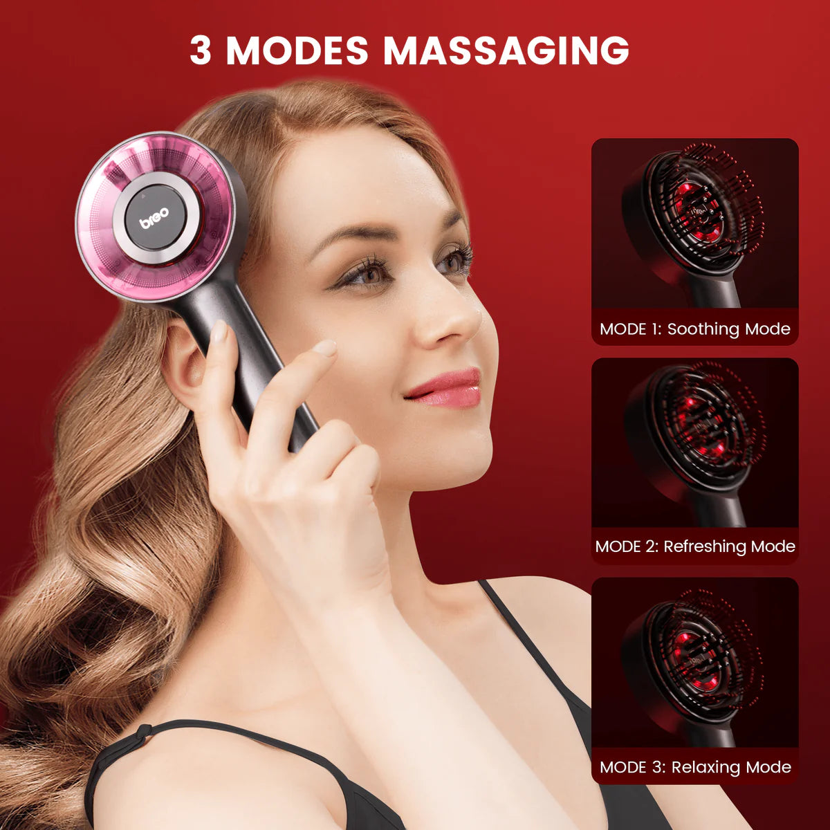 BreoS3 Scalp Massager™ - Rejuvenate Scalp, Regrow Thicker Hair