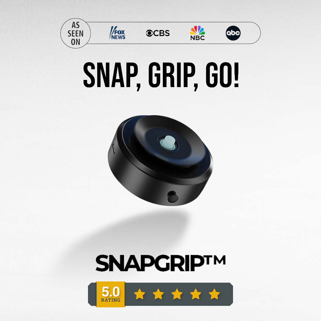 SNAPGRIP™ -  THE ULTIMATE PHONE GRIPPER