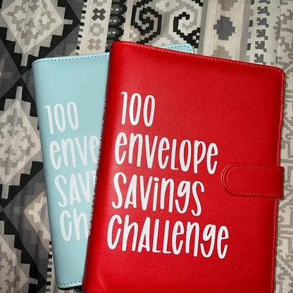 Envelop Challenge Leather Binder