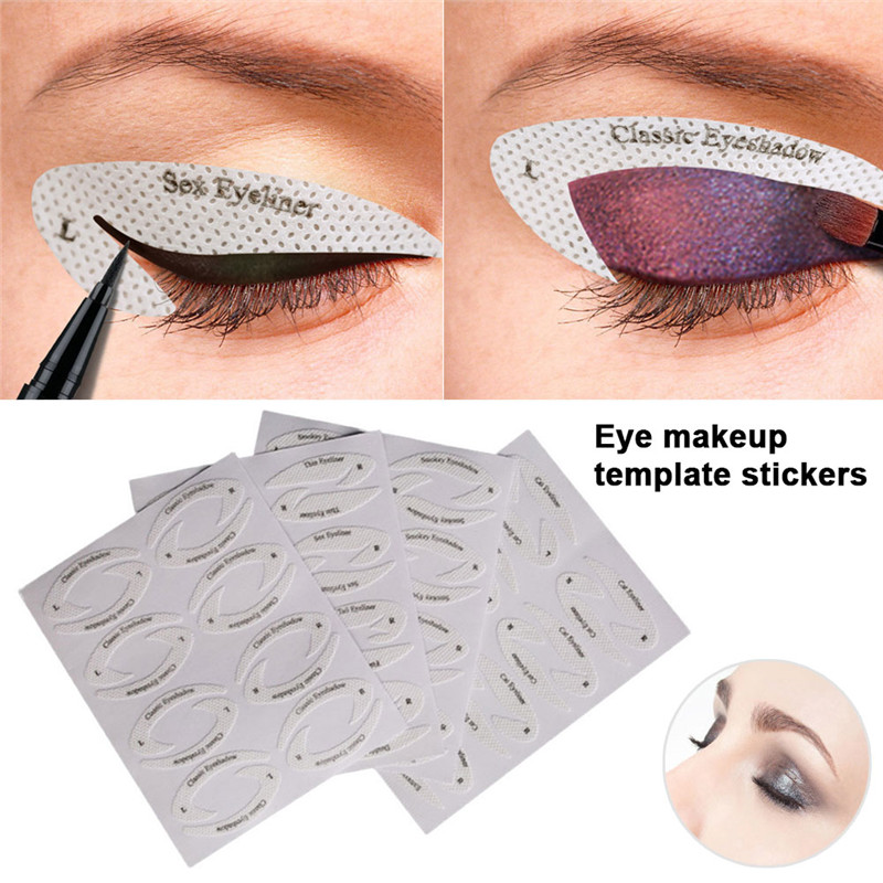 Quick Eyeshadow Stencils™ -  Quickly Create Charming Eyes