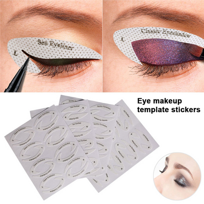 Quick Eyeshadow Stencils™ -  Quickly Create Charming Eyes