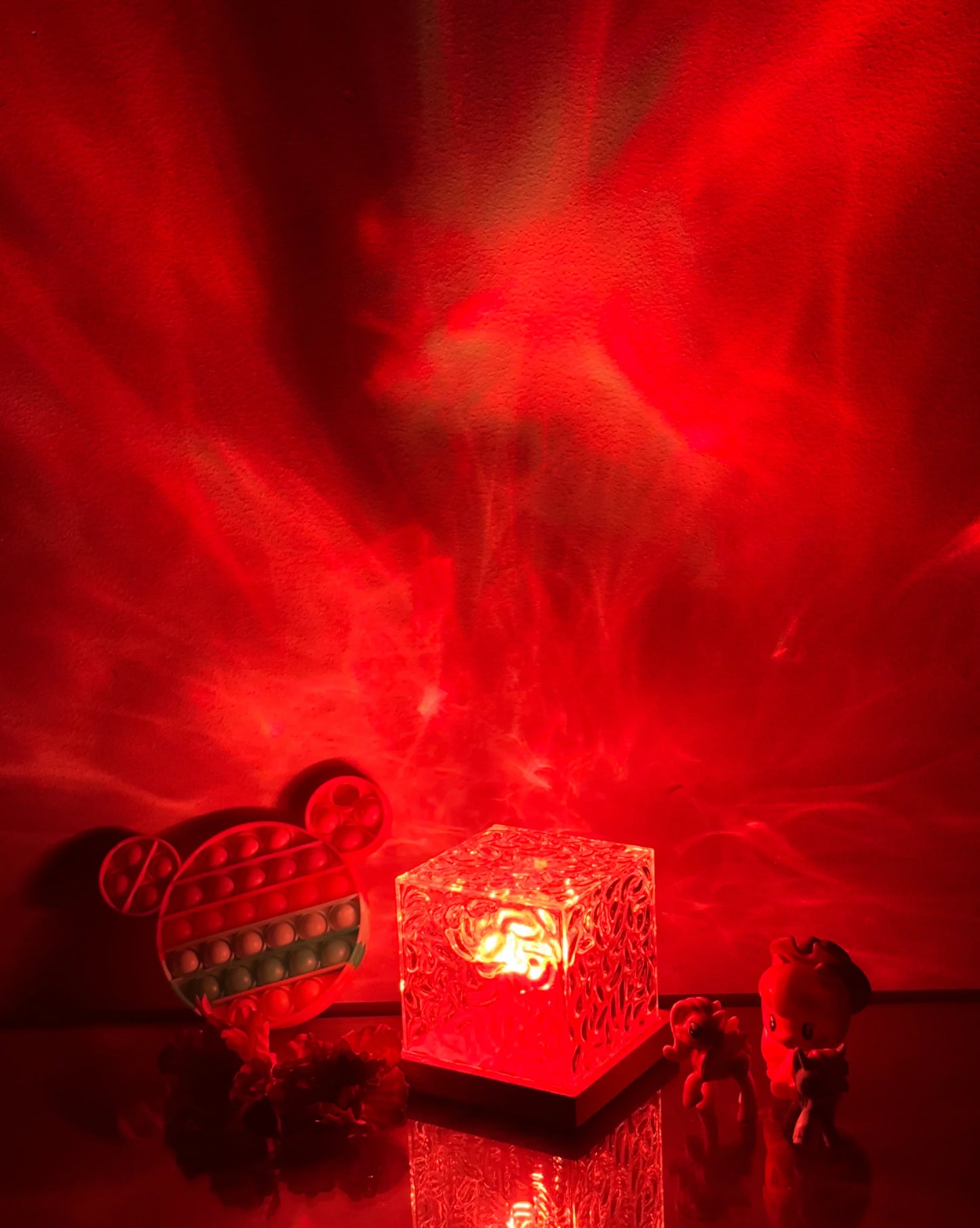 Bedside Flame Lamp