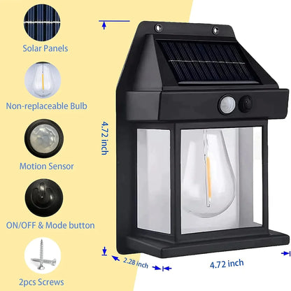 Outdoor Solar Wall Lamp