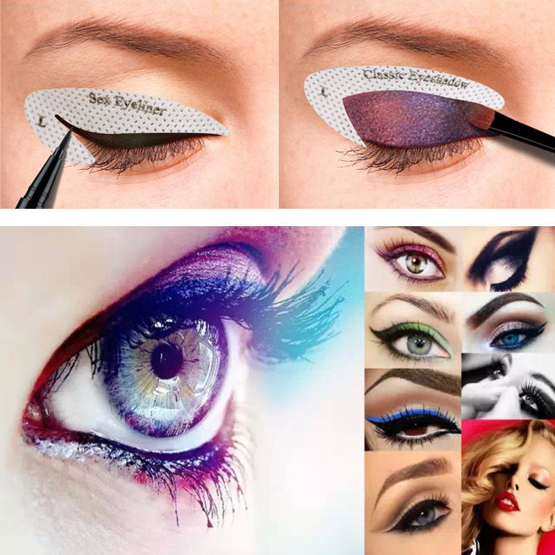 Quick Eyeshadow Stencils™ -  Quickly Create Charming Eyes