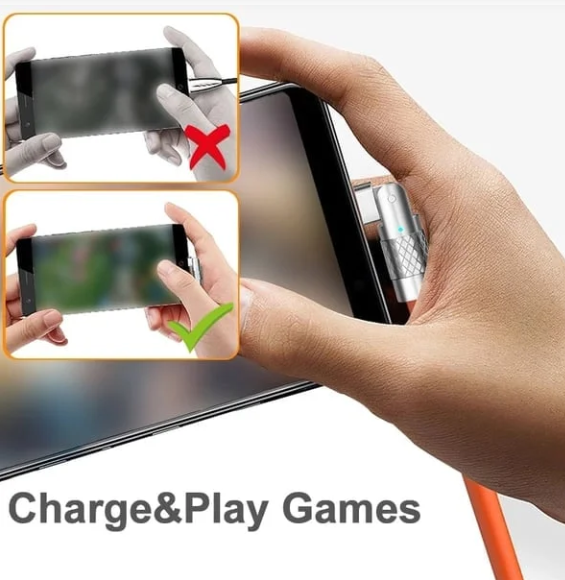 Fast Charge Cable™ - Charge Effortlessly While You Play