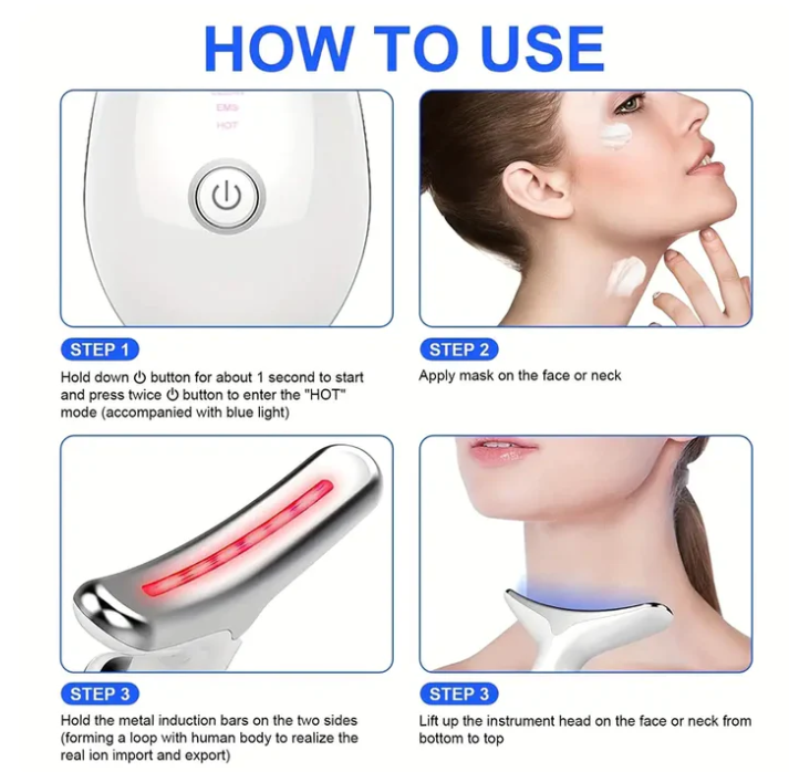 Face Sculpture Handset™ - Revitalize Skin with Painless Treatment