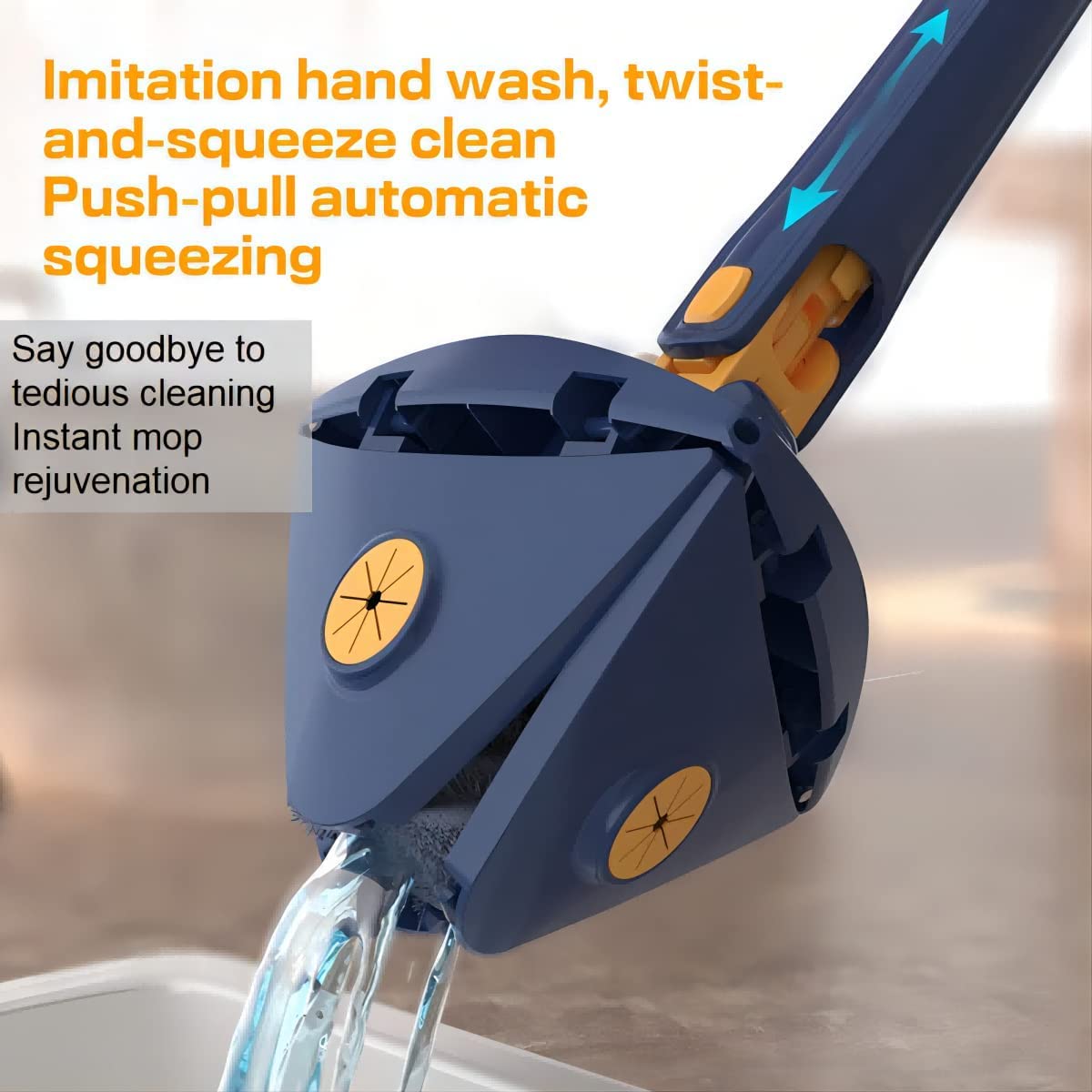 SparklyZ™ 360° Rotatable Adjustable Cleaning Mop