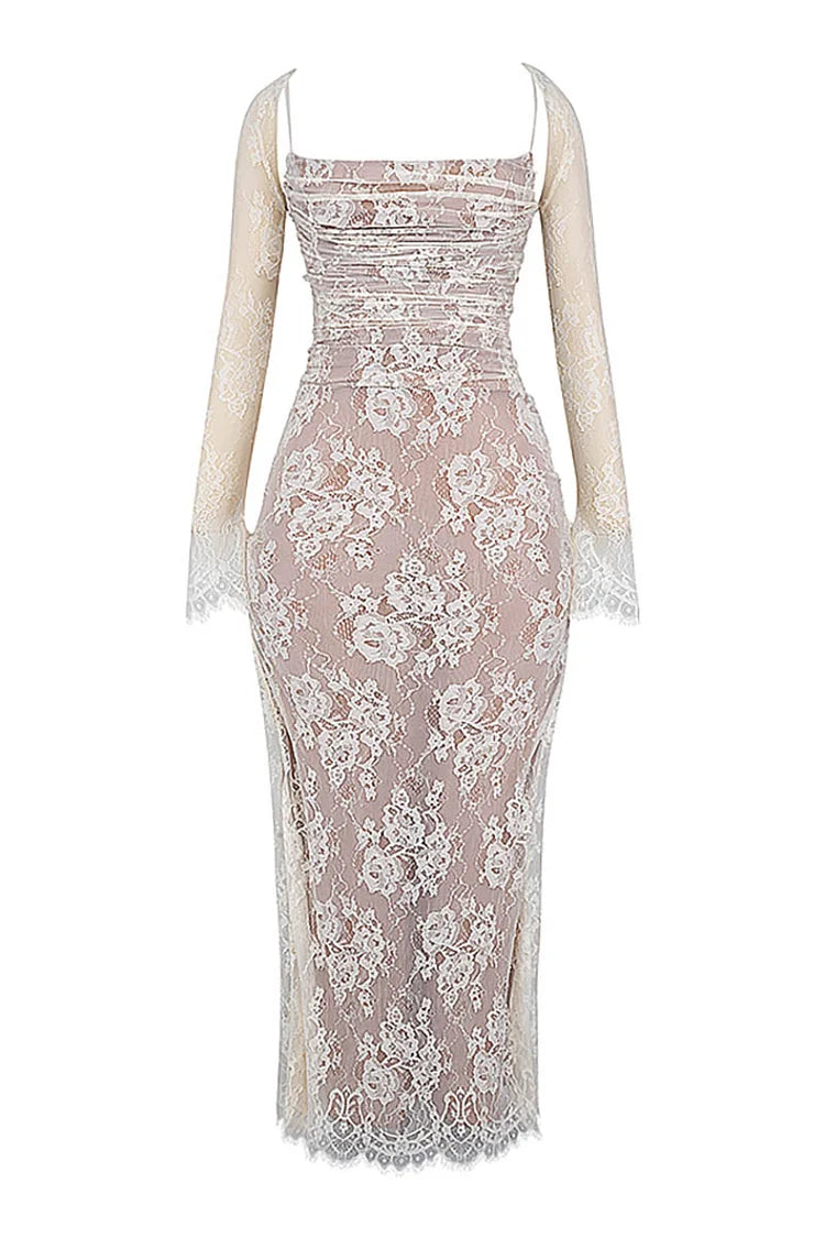 Floral Lace Dress™ - Romantic Elegance