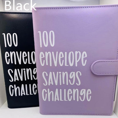 Envelop Challenge Leather Binder