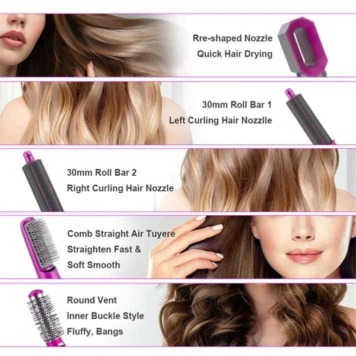 Hair Curler & Straightener™ - Achieve Magic Curls and Sleek Styles