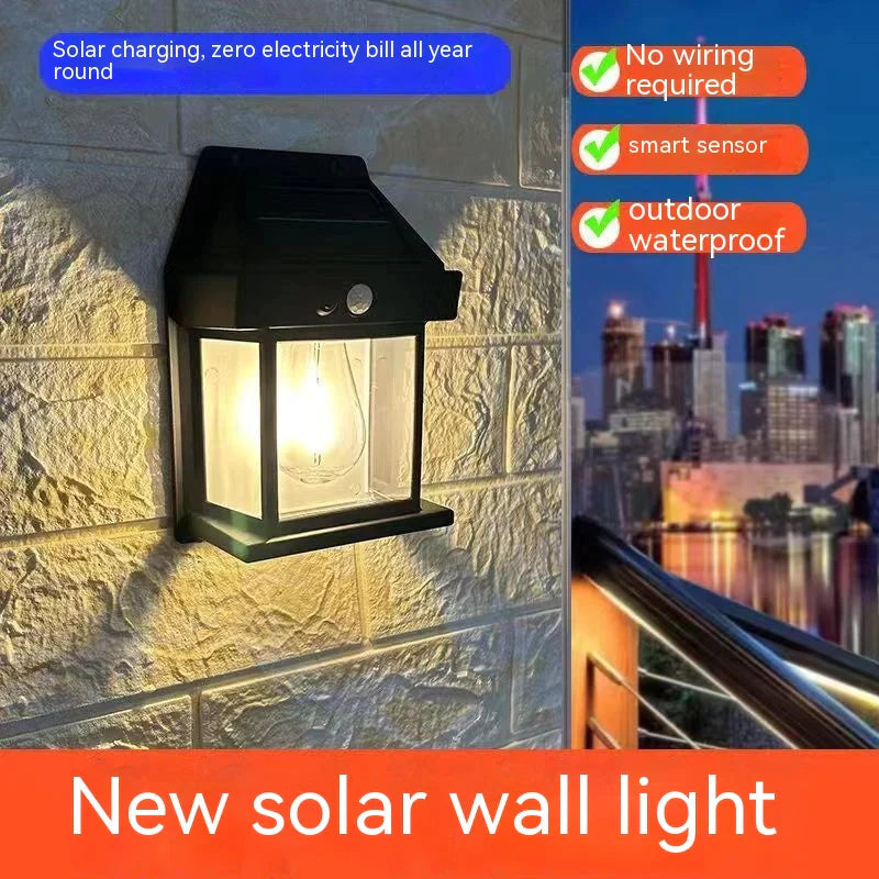 Outdoor Solar Wall Lamp