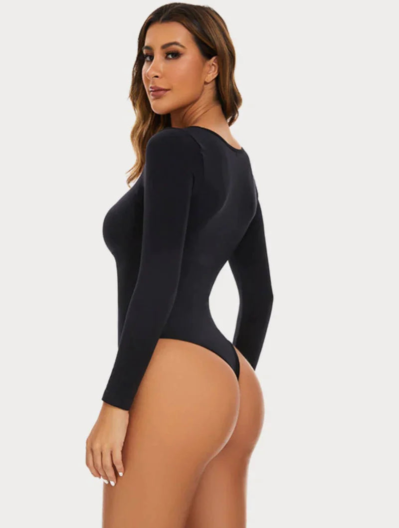 Long Sleeve Thong Bodysuit™ - Embrace Body Confidence