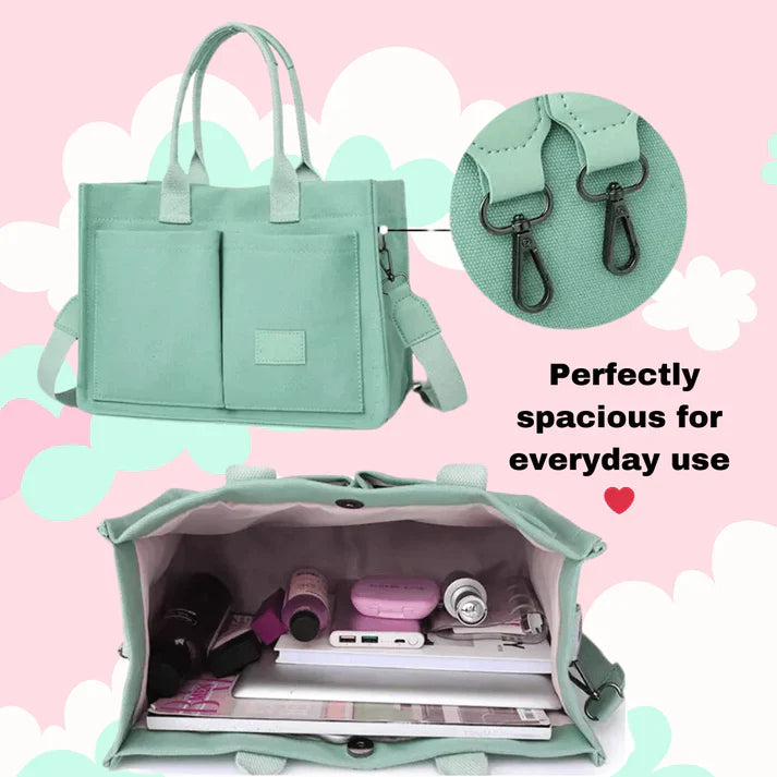 The Canvas Tote™ - Smart Storage, Stylish & Durable